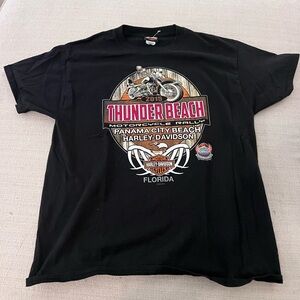 Harley-Davidson Thunder Beach Black Tee